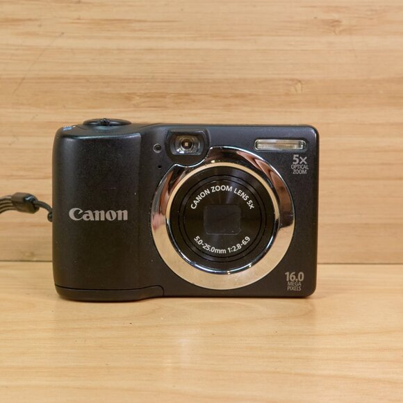 Canon PowerShot A1400 16.0 MP Digital Camera, 5x Optical Zoom - Picture 1 of 6